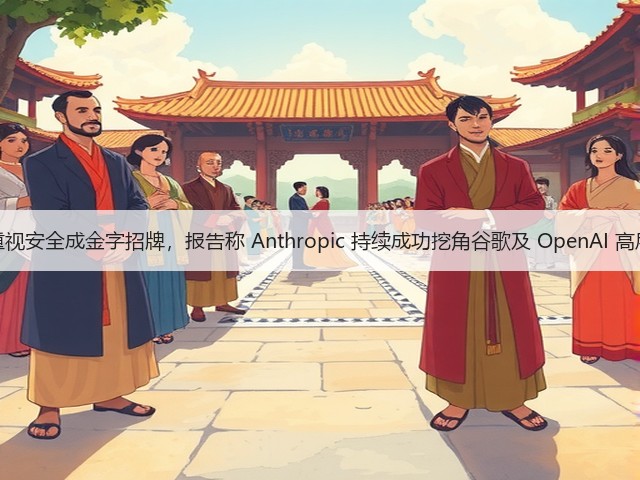 重视安全成金字招牌,报告称 Anthropic 持续成功挖角谷歌及 OpenAI 高层(图2) 重视安全成金字招牌,报告称 Anthropic 持续成功挖角谷歌及 OpenAI 高层(图2)