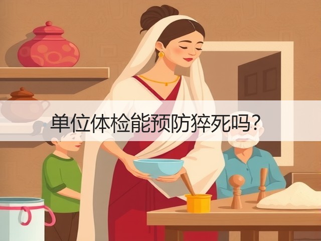 单位体检能预防猝死吗?(图2) 单位体检能预防猝死吗?(图2)