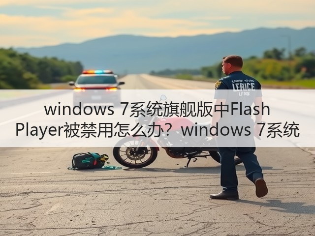 windows 7系统旗舰版中Flash Player被禁用怎么办？windows 7系统(图3)