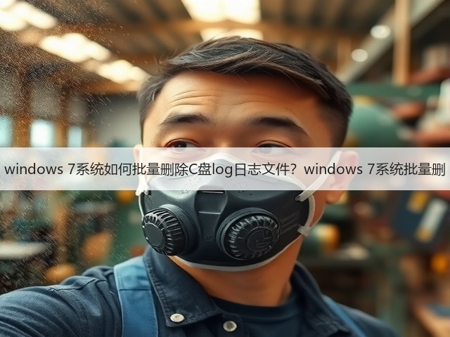 windows 7系统如何批量删除C盘log日志文件?windows 7系统批量删(图2) windows 7系统如何批量删除C盘log日志文件?windows 7系统批量删(图2)