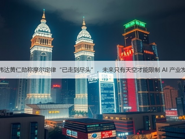 英伟达黄仁勋称摩尔定律“已走到尽头”,未来只有天空才能限制 AI 产业发展(图2) 英伟达黄仁勋称摩尔定律“已走到尽头”,未来只有天空才能限制 AI 产业发展(图2)