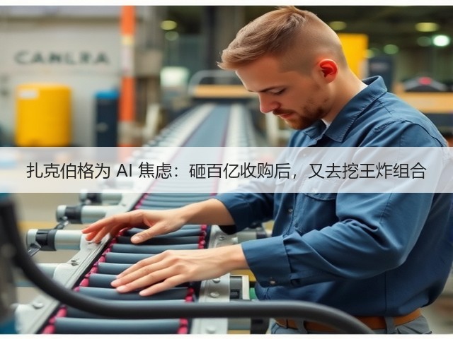 扎克伯格为 AI 焦虑:砸百亿收购后,又去挖王炸组合(图1) 扎克伯格为 AI 焦虑:砸百亿收购后,又去挖王炸组合(图1)