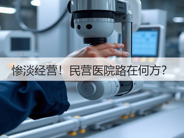 惨淡经营!民营医院路在何方?(图3) 惨淡经营!民营医院路在何方?(图3)