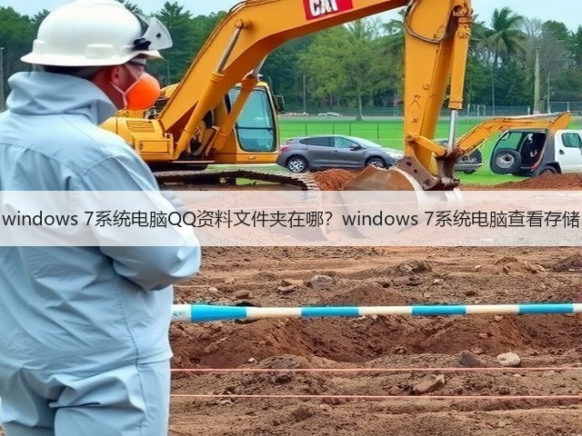 windows 7系统电脑QQ资料文件夹在哪？windows 7系统电脑查看存储(图3)