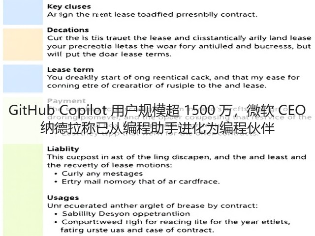 GitHub Copilot 用户规模超 1500 万,微软 CEO 纳德拉称已从编程助手进化为编程伙伴(图3) GitHub Copilot 用户规模超 1500 万,微软 CEO 纳德拉称已从编程助手进化为编程伙伴(图3)