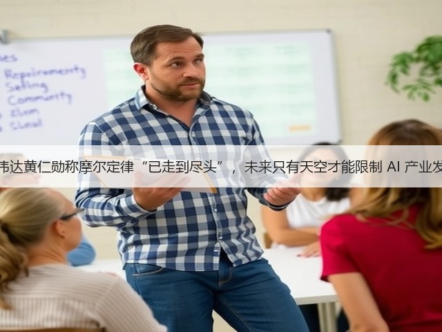 英伟达黄仁勋称摩尔定律“已走到尽头”,未来只有天空才能限制 AI 产业发展(图1) 英伟达黄仁勋称摩尔定律“已走到尽头”,未来只有天空才能限制 AI 产业发展(图1)