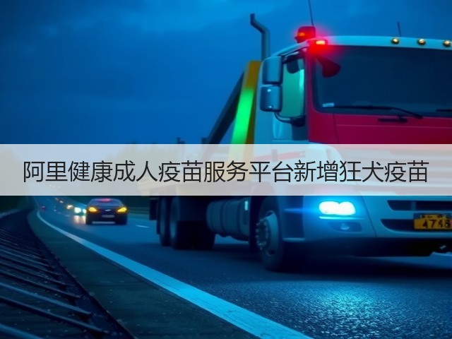 阿里健康成人疫苗服务平台新增狂犬疫苗(图2)