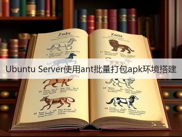Ubuntu Server使用ant批量打包apk环境搭建(图1) Ubuntu Server使用ant批量打包apk环境搭建(图1)