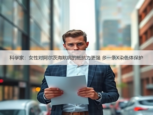 科学家:女性对阿尔茨海默病的抵抗力更强 多一条X染色体保护(图3) 科学家:女性对阿尔茨海默病的抵抗力更强 多一条X染色体保护(图3)