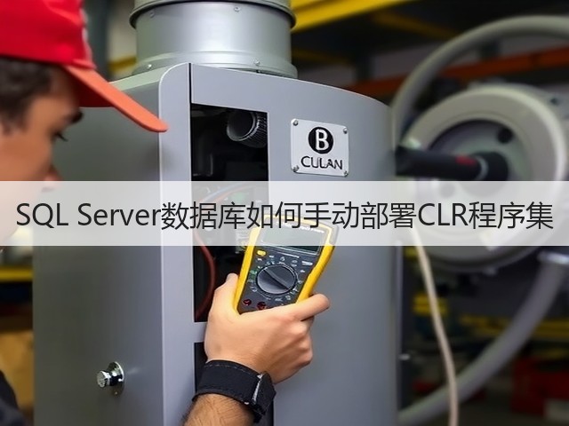 SQL Server数据库如何手动部署CLR程序集(图3)