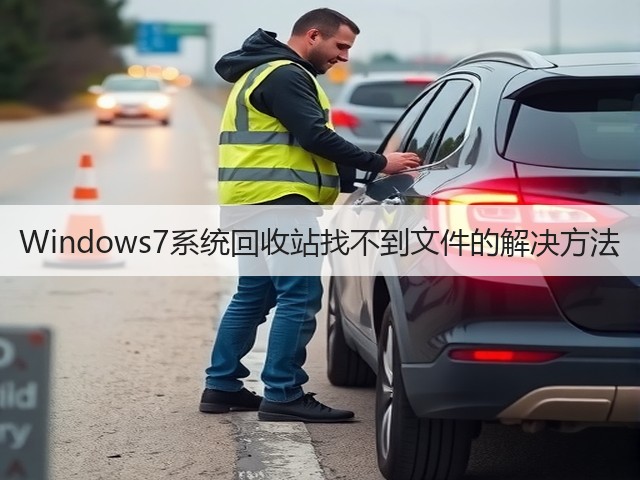 Windows7系统回收站找不到文件的解决方法(图1)