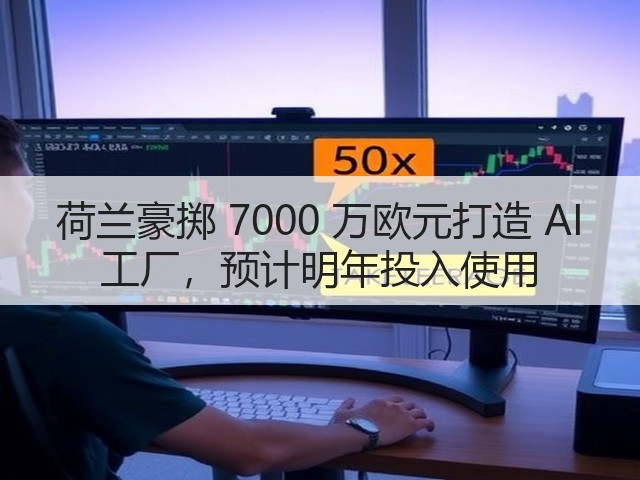荷兰豪掷 7000 万欧元打造 AI 工厂,预计明年投入使用(图3) 荷兰豪掷 7000 万欧元打造 AI 工厂,预计明年投入使用(图3)