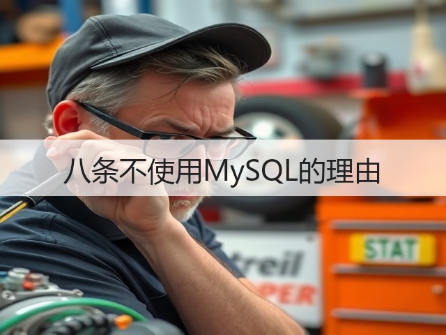 八条不使用MySQL的理由(图2) 八条不使用MySQL的理由(图2)