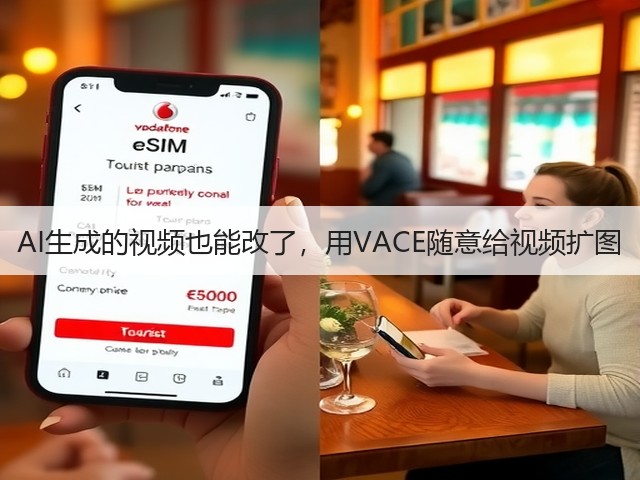 AI生成的视频也能改了,用VACE随意给视频扩图(图2) AI生成的视频也能改了,用VACE随意给视频扩图(图2)