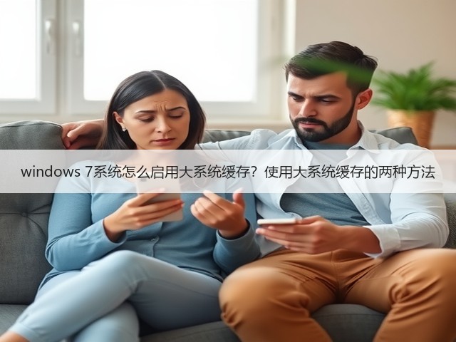 windows 7系统怎么启用大系统缓存？使用大系统缓存的两种方法(图1)