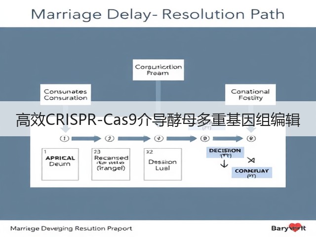 高效CRISPR-Cas9介导酵母多重基因组编辑(图1) 高效CRISPR-Cas9介导酵母多重基因组编辑(图1)