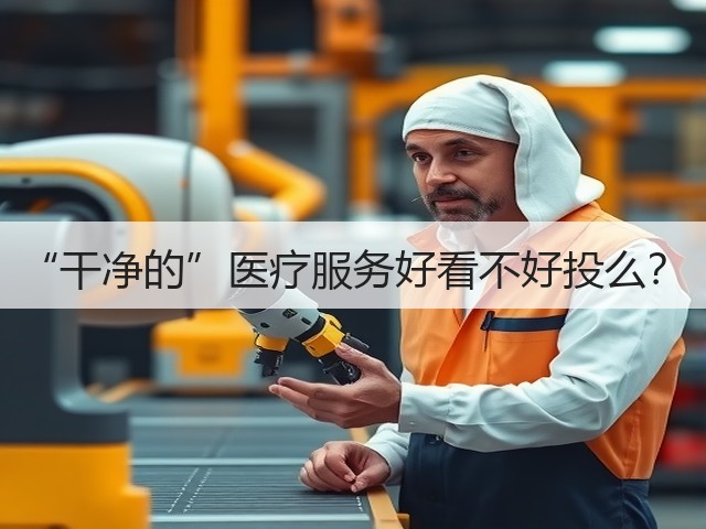 “干净的”医疗服务好看不好投么?(图2) “干净的”医疗服务好看不好投么?(图2)