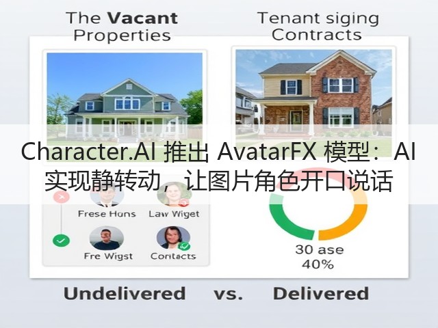 Character.AI 推出 AvatarFX 模型：AI 实现静转动，让图片角色开口说话(图2)