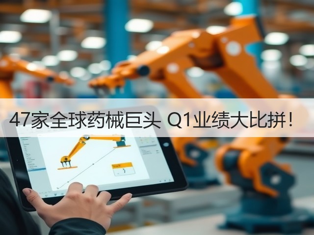 47家全球药械巨头 Q1业绩大比拼!(图3) 47家全球药械巨头 Q1业绩大比拼!(图3)
