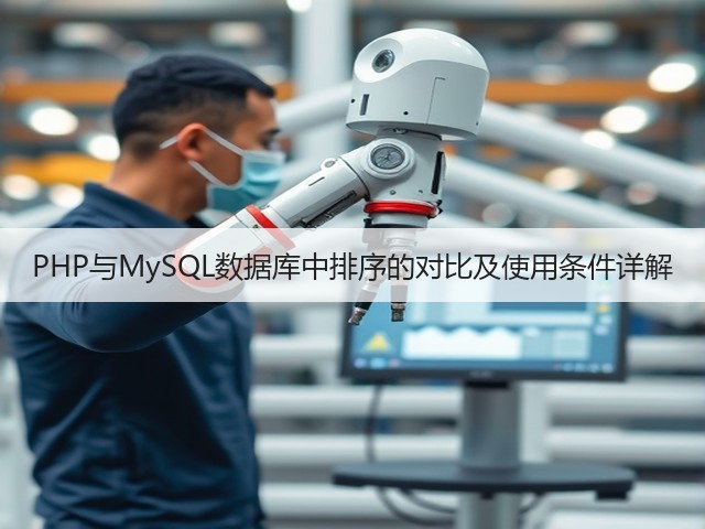 PHP与MySQL数据库中排序的对比及使用条件详解(图2) PHP与MySQL数据库中排序的对比及使用条件详解(图2)