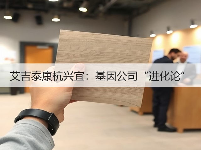 艾吉泰康杭兴宜:基因公司“进化论”(图2) 艾吉泰康杭兴宜:基因公司“进化论”(图2)