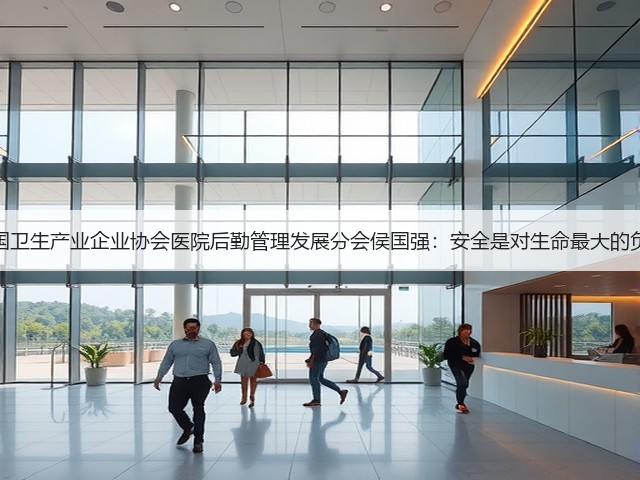 全国卫生产业企业协会医院后勤管理发展分会侯国强：安全是对生命最大的负责(图3)