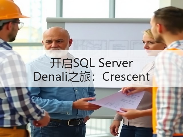 开启SQL Server Denali之旅:Crescent(图1) 开启SQL Server Denali之旅:Crescent(图1)