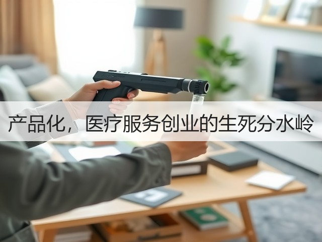产品化,医疗服务创业的生死分水岭(图1) 产品化,医疗服务创业的生死分水岭(图1)