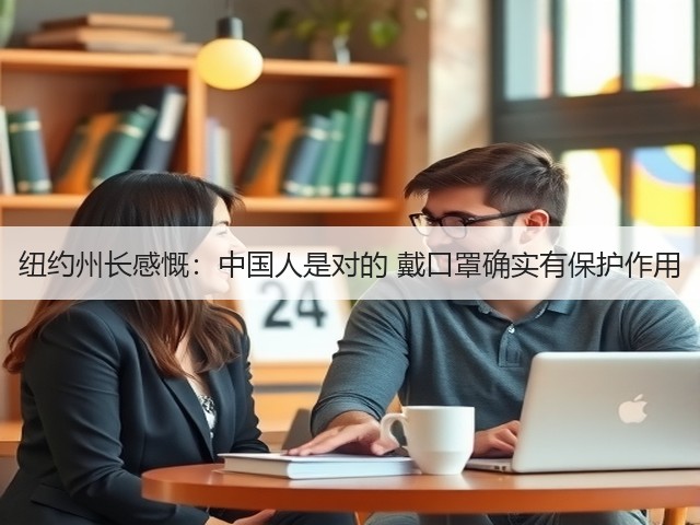 纽约州长感慨：中国人是对的 戴口罩确实有保护作用(图1)