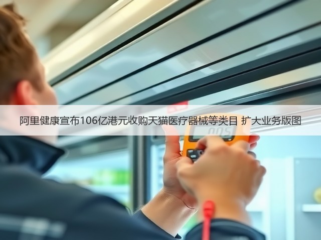 阿里健康宣布106亿港元收购天猫医疗器械等类目 扩大业务版图(图1) 阿里健康宣布106亿港元收购天猫医疗器械等类目 扩大业务版图(图1)