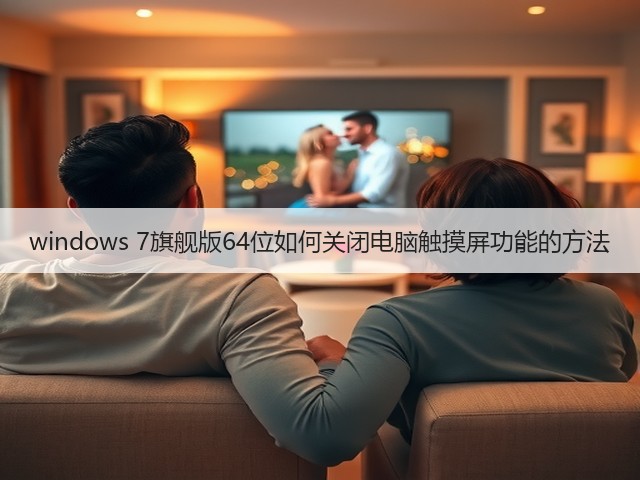 windows 7旗舰版64位如何关闭电脑触摸屏功能的方法(图3)