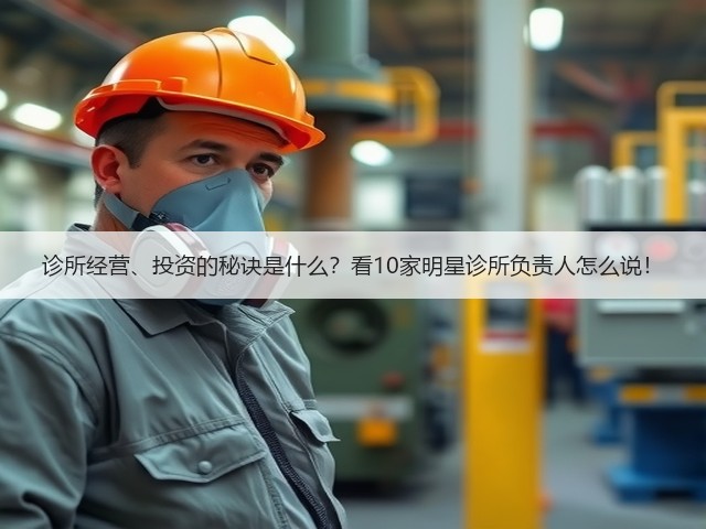 诊所经营、投资的秘诀是什么?看10家明星诊所负责人怎么说!(图3) 诊所经营、投资的秘诀是什么?看10家明星诊所负责人怎么说!(图3)