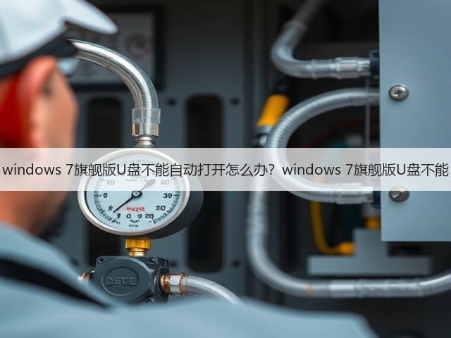 windows 7旗舰版U盘不能自动打开怎么办？windows 7旗舰版U盘不能(图2)
