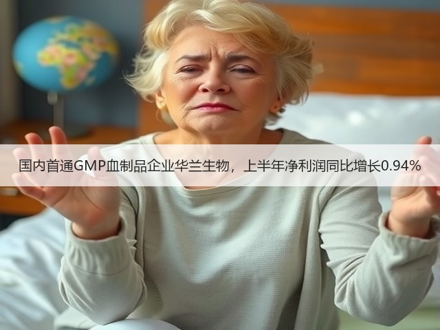 国内首通GMP血制品企业华兰生物，上半年净利润同比增长0.94%(图1)