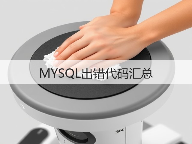 MYSQL出错代码汇总(图2) MYSQL出错代码汇总(图2)
