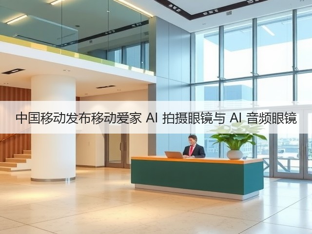 中国移动发布移动爱家 AI 拍摄眼镜与 AI 音频眼镜(图2)