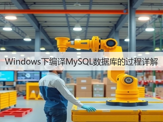 Windows下编译MySQL数据库的过程详解(图1) Windows下编译MySQL数据库的过程详解(图1)