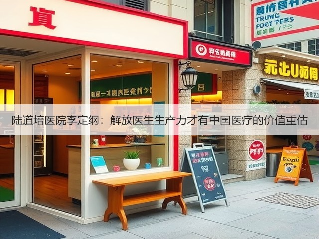 陆道培医院李定纲:解放医生生产力才有中国医疗的价值重估(图2) 陆道培医院李定纲:解放医生生产力才有中国医疗的价值重估(图2)
