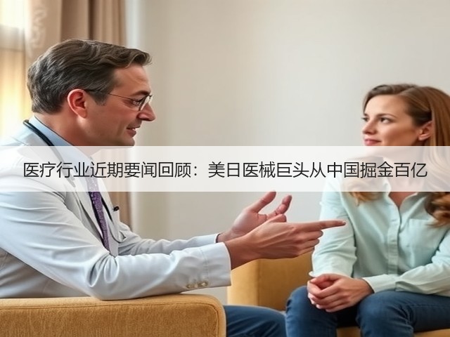 医疗行业近期要闻回顾：美日医械巨头从中国掘金百亿(图3)