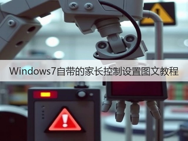 Windows7自带的家长控制设置图文教程(图3)