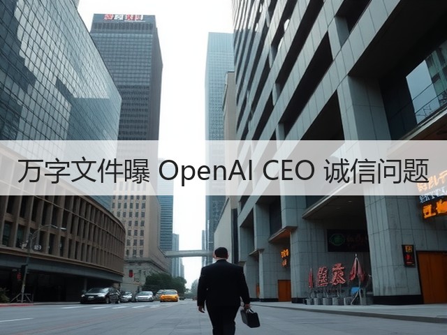 万字文件曝 OpenAI CEO 诚信问题(图3) 万字文件曝 OpenAI CEO 诚信问题(图3)