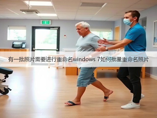 有一批照片需要进行重命名windows 7如何批量重命名照片(图2)