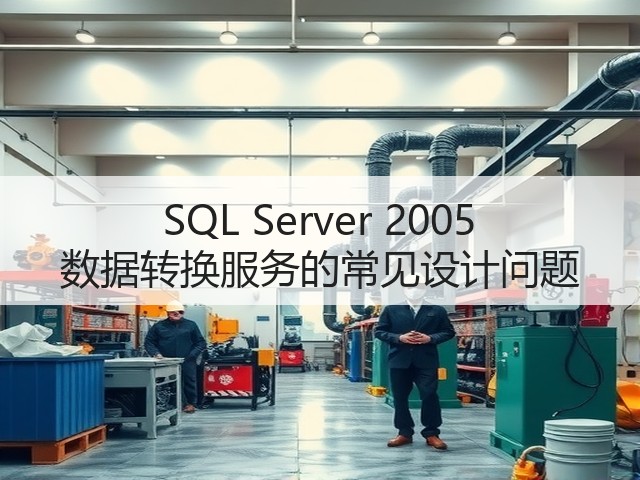 SQL Server 2005 数据转换服务的常见设计问题(图1) SQL Server 2005 数据转换服务的常见设计问题(图1)
