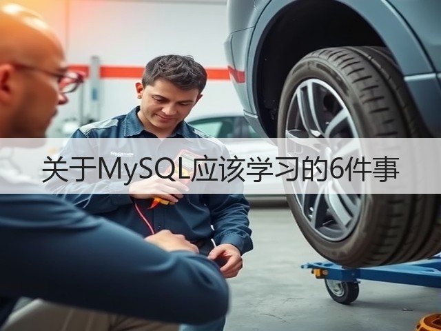 关于MySQL应该学习的6件事(图2) 关于MySQL应该学习的6件事(图2)