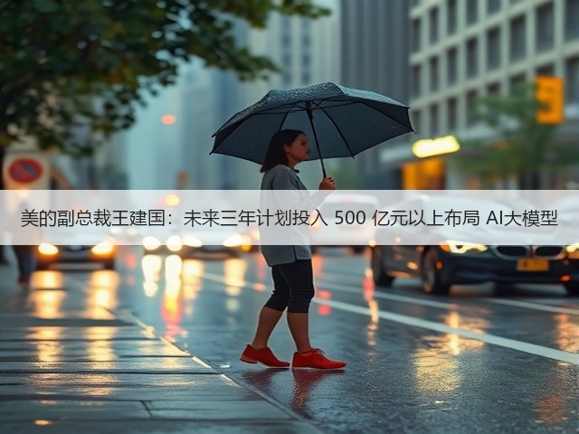 美的副总裁王建国:未来三年计划投入 500 亿元以上布局 AI大模型(图1) 美的副总裁王建国:未来三年计划投入 500 亿元以上布局 AI大模型(图1)