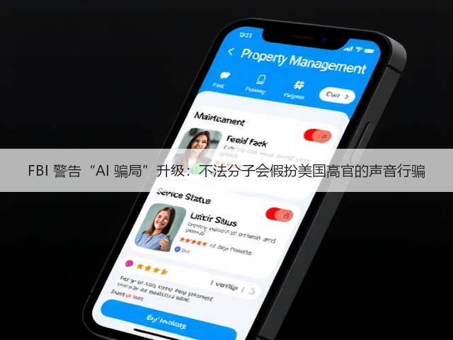 FBI 警告“AI 骗局”升级:不法分子会假扮美国高官的声音行骗(图3) FBI 警告“AI 骗局”升级:不法分子会假扮美国高官的声音行骗(图3)