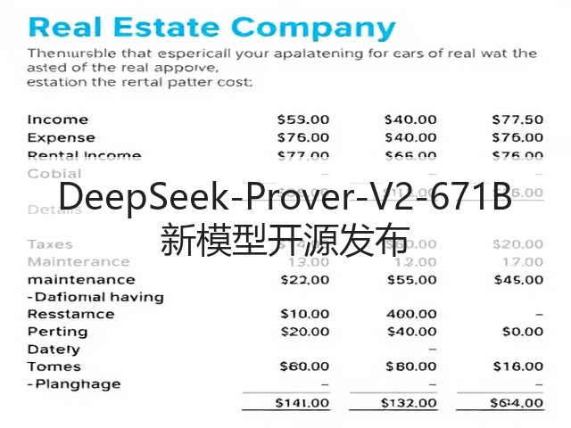 DeepSeek-Prover-V2-671B 新模型开源发布(图2)