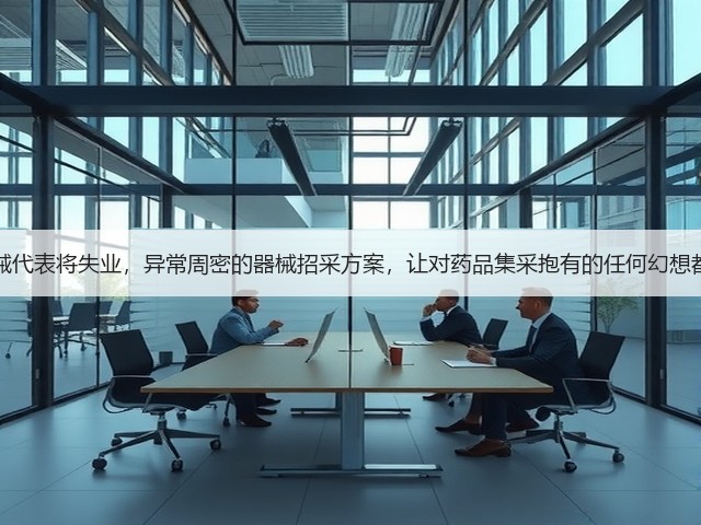 80%的器械代表将失业,异常周密的器械招采方案,让对药品集采抱有的任何幻想都破灭了!(图1) 80%的器械代表将失业,异常周密的器械招采方案,让对药品集采抱有的任何幻想都破灭了!(图1)