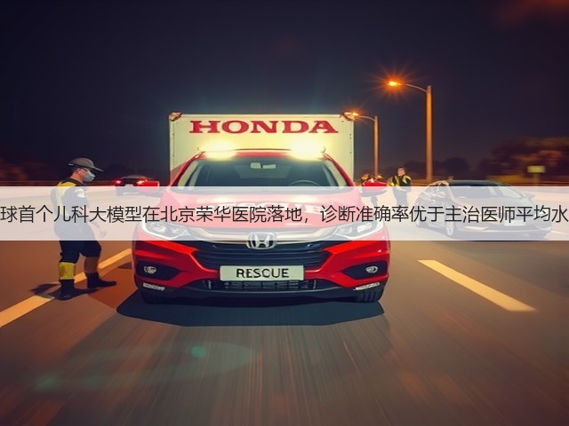全球首个儿科大模型在北京荣华医院落地，诊断准确率优于主治医师平均水平(图1)