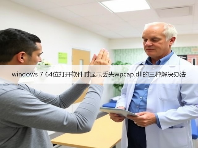 windows 7 64位打开软件时显示丢失wpcap.dll的三种解决办法(图3)